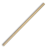 BioPak Regular Paper Straw 6Mm 250 Pack  Kraft