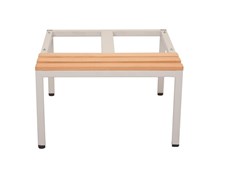 Light Oak Locker Seat amp Stands