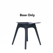 Lucid Chair Base  Black Plastic