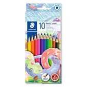 Staedtler Maxi Learner Coloured Pencils Assorted 10 Pack