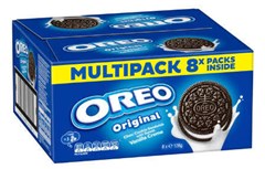 Oreo Cookies Original 128g x 8 Packs