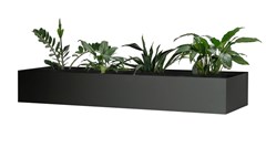 GO Planter Boxes  1500mm W Black