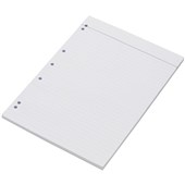 Bond Pad A4 Lined 7 Hole Punched 100 Leaf Top Gummed Sold as Each 10 in a Pack