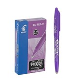 Pilot BLFR7 Frixion Pen Rollerball Fine Erasable Violet 12 Box