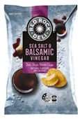 Red Rock Deli Sea Salt and Balsamic Vinegar Chips 90g Sold as Each 12 in a Box