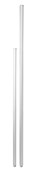 Rapid Screen Joining Poles  1250mm H  120 Degree