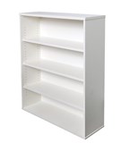 Rapid Span Bookcase  1200mm H x 900mm W x 315mm D Natural White