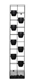 Rapid Bloom Vertical Gardens  Black