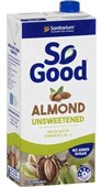 Sanitarium So Good Long Life Unsweetened Almond Milk 1L Sold as Each 12 in a Box