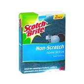 Scotch Brite ScrubSponge Foam Non Scratch Pack 2 Box 6