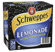 Schweppes Lemonade Cube 375ml 24 Pack