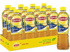 Lipton Ice Tea Lemon 500ml Sold as Each 12 in a Box