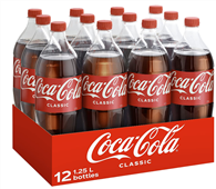 Coke Soft Drink 125Litre x 12