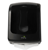 Dolphy Black Slimline Paper Towel Dispenser