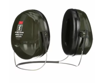 3M Peltor Optime II Nband Earmuff H520B Grn Cs10