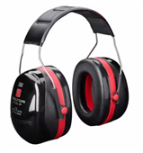 3M Peltor Optime III Earmuff NB H540A BlRd Cs10