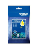 Brother LC536XXLY Yellow Ink Cartridge  Yield 2500 Pages