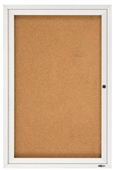 Quartet Enclosed Board Fabric 600X900Mm 1 Door