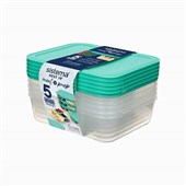 Sistema 19L Meal Nest It Container Pack 5