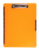 Dexas Slimcase Two Side Opening Neon Orange