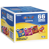 Smiths Favourites 66 Single Serve Packs Chips 125kg Box