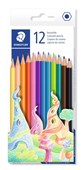 Staedtler Hexagonal Coloured Pencils Assorted 12Pk