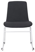 Tempo Visitor Chair  Black Fabric