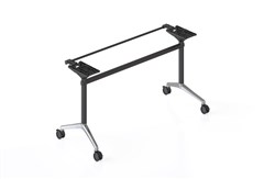 Typhoon Flip Table Frame  Black PC  Polished Aluminum To Suit 2100mm W Table Tops
