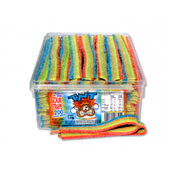 TNT Sour Straps Blister 57g Sold as Each 8 in a Pack