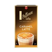 Vittoria Caramel Latte Coffee Sachets 17G Pack 8