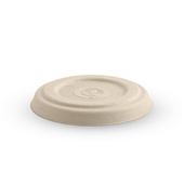 BioPak BioCup 60ml Natural Plant Fibre Sauce Lid Sleeve 50 Sold as Sleeve 50 20 in a Carton