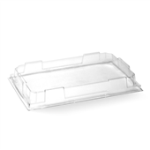 BioPak BioBoard Large PLA Sushi Tray Lid Sleeve 50 Sold as Sleeve 50 6 in a Carton