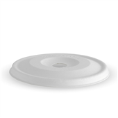 BioPak BioCup 105mm Cold Plant Fibre Pulp Flat Lids Sleeve 50 Sold as Sleeve 50 20 in a Carton