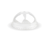 BioPak BioCup 90mm PLA Clear Dome Cold Paper Lid Sleeve 50 Sold as Sleeve 50 20 in a Carton