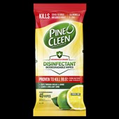 Pine O Cleen Antibacterial Wipes Lemon Lime Pk45