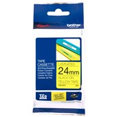 Brother TZE651 Label Tape 24mm8M Black on Yellow