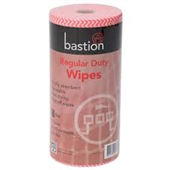 Bastion Commercial Wipes 90 Wipes  Red