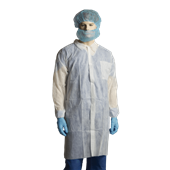 Bastion Labcoat No Pocket Polypropylene XLarge White