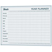 Penrite Magnetic Year Planner 1200900mm Undated